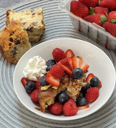 Zero Waste Bread Pudding – Rust Nutrition Services – Chew The Facts®