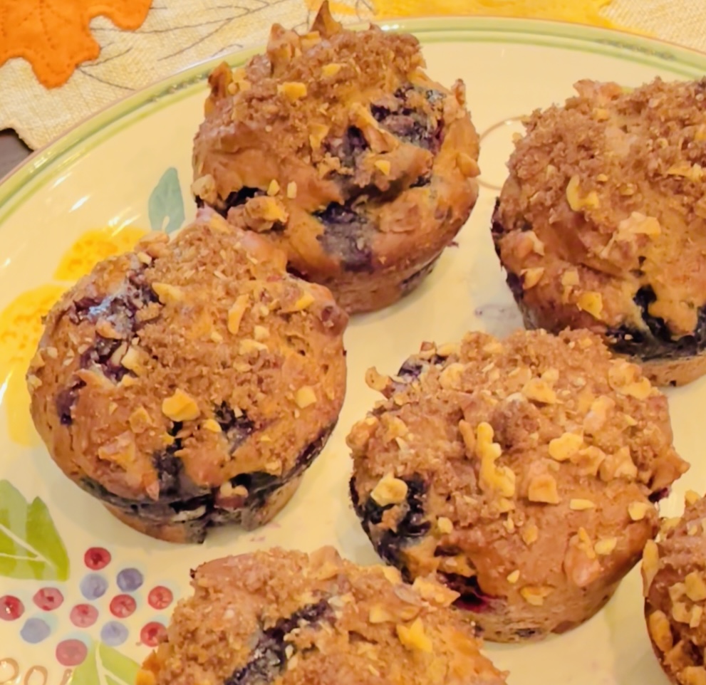 Gluten Free Blueberry Muffins – Rust Nutrition Services – Chew The Facts®